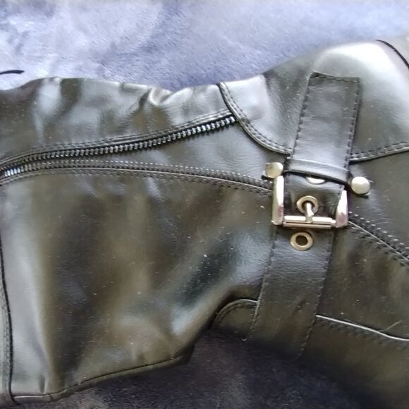 BNIB ANN CREEKELIAS KNEE HIGH BLOCK HEEL BOOT-9.5--237 - Picture 5 of 9